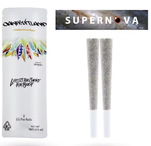 Oakfruitland - SUPERNOVA 2 X 1G PREROLL PK HYBRID