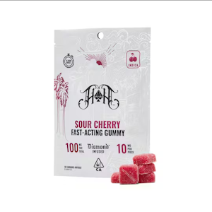 Heavy hitters - SOUR CHERRY | FAST ACTING | 100MG | INDICA