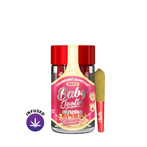 Jeeter - STRAWBERRY SHORTCAKE INFUSED  BABY 5PK | 2.5G INDICA 