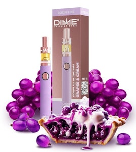 Dime industries - GRAPES AND CREAM | ROSIN | AIO | 1G | HYBRID