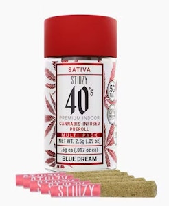 Stiiizy - 40S BLUE DREAM | MINI PREROLLS | 2.5G | SATIVA